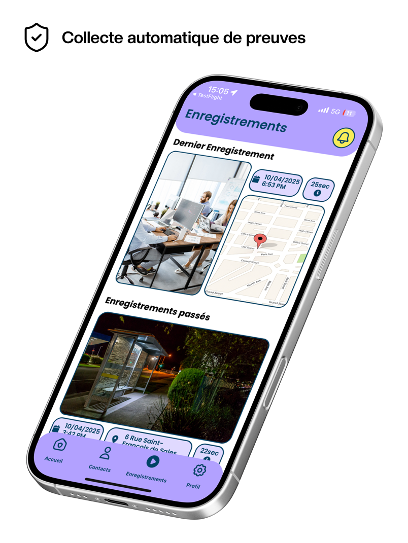 Tout un système PTI dans une application